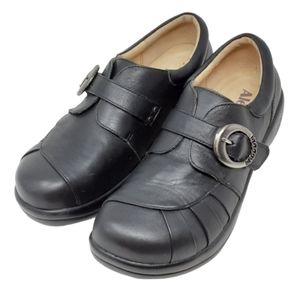 Alegria by PG Lite women's black leather loafers, Khloe style, sz 11.5-12